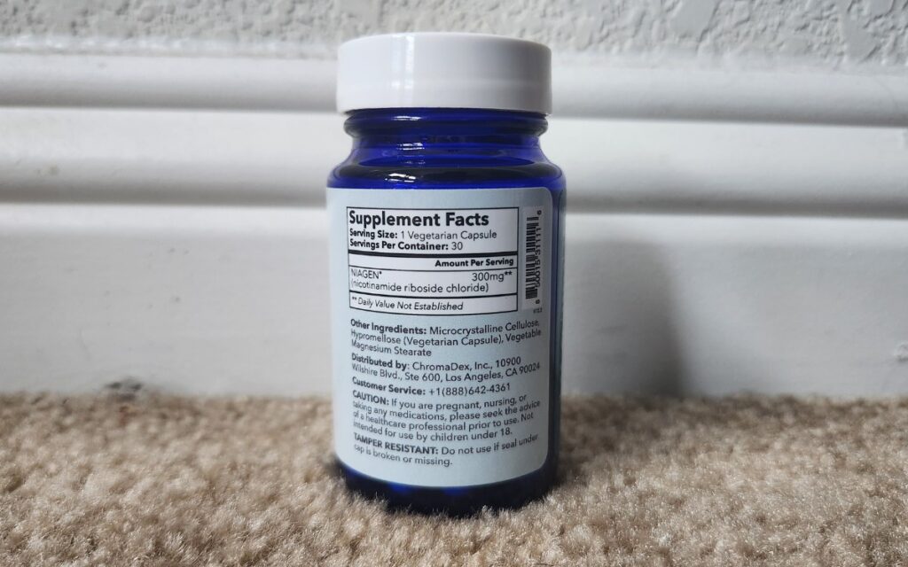 Tru Niagen Ingredients